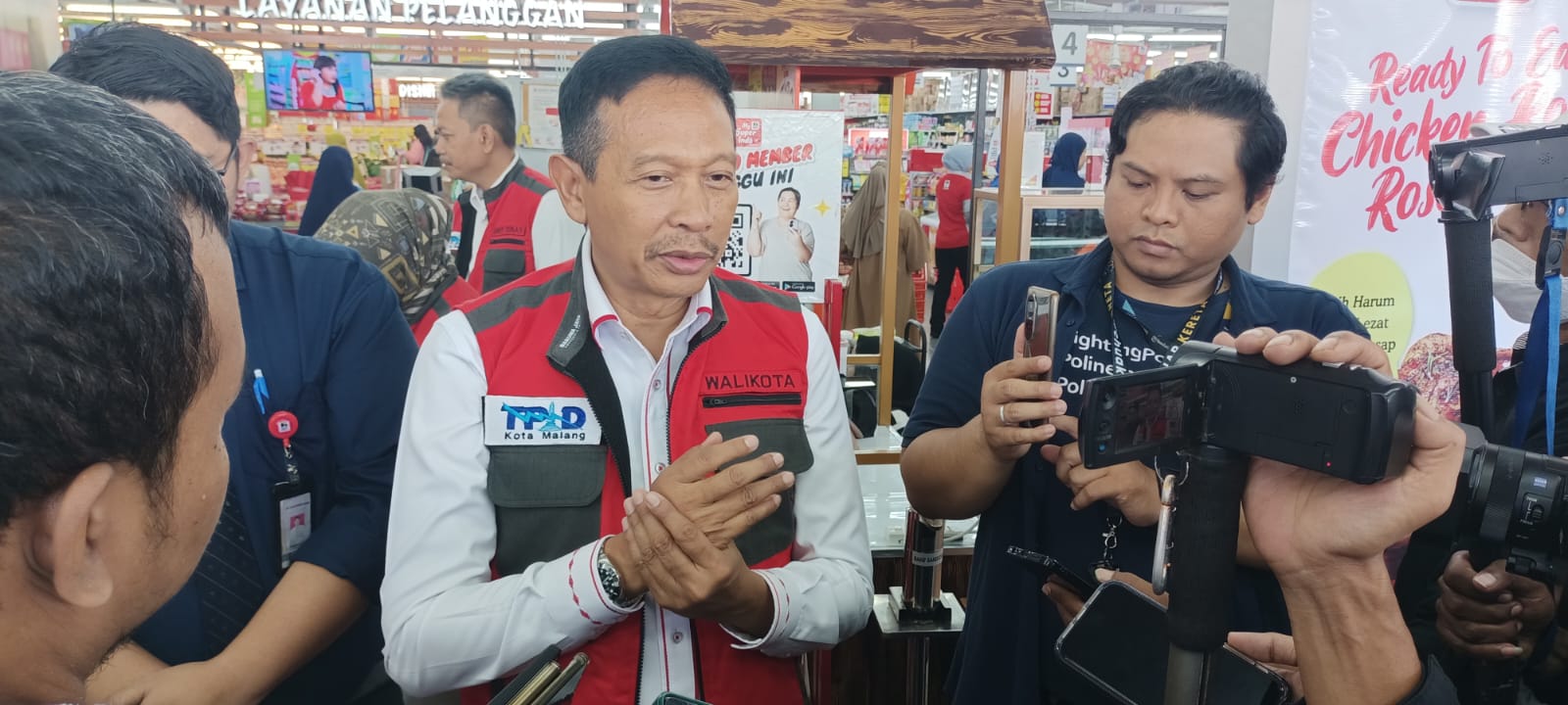 Blusukan ke dua pasar, TPID Kota Malang temukan dua harga berbeda