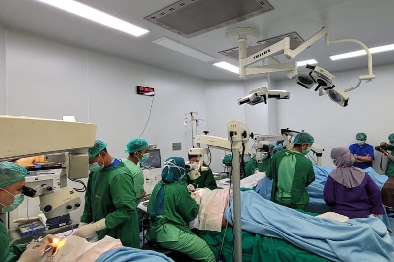 RSUD Tamansari berhasil operasi 41 pasien katarak