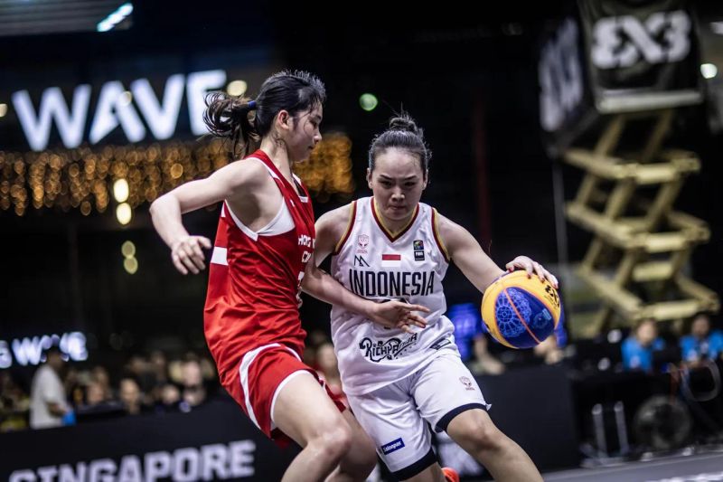 Perjuangan timnas putri FIBA 3X3 Asia Cup 2024 ditutup dengan kemenangan Perjuangan timnas putri FIBA 3X3 Asia Cup 2024 ditutup dengan kemenangan