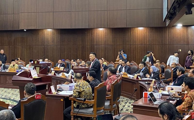 Otto minta MK tolak permohonan pemohon PHPU Pilpres Otto minta MK tolak permohonan pemohon PHPU Pilpres