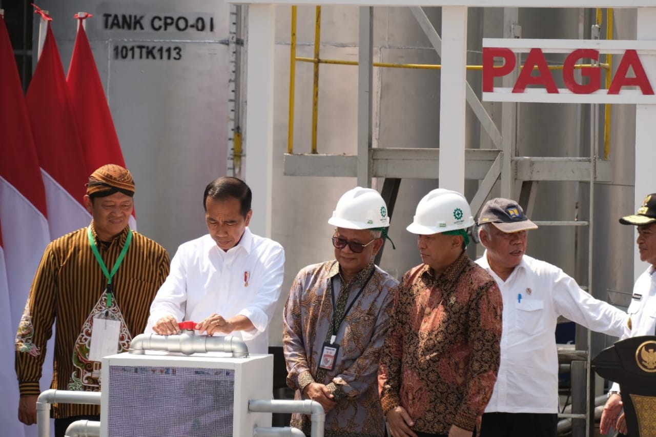Presiden RI resmikan pabrik minyak makan merah di Deli Serdang Presiden RI resmikan pabrik minyak makan merah di Deli Serdang