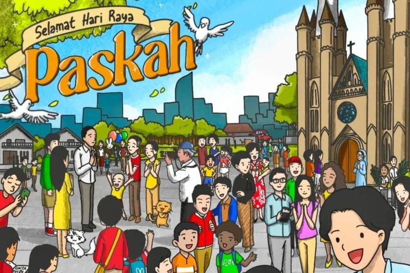 Ucapan Jokowi kepada Umat Kristiani yang merayakan Hari Paskah Ucapan Jokowi kepada Umat Kristiani yang merayakan Hari Paskah