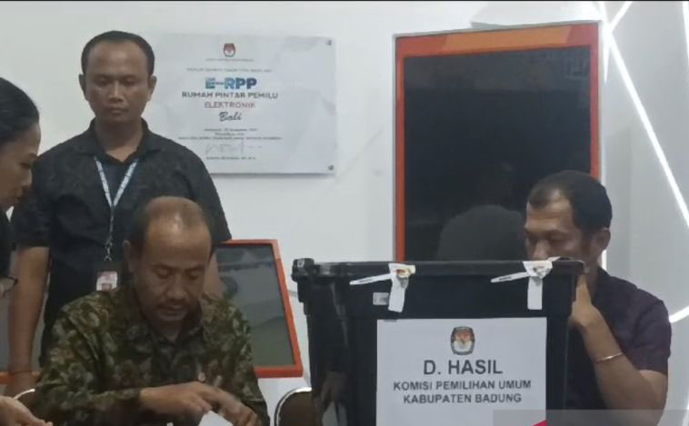 KPU Bali sebut saksi pasangan calon 3 tidak tandatangani rekapitulasi
