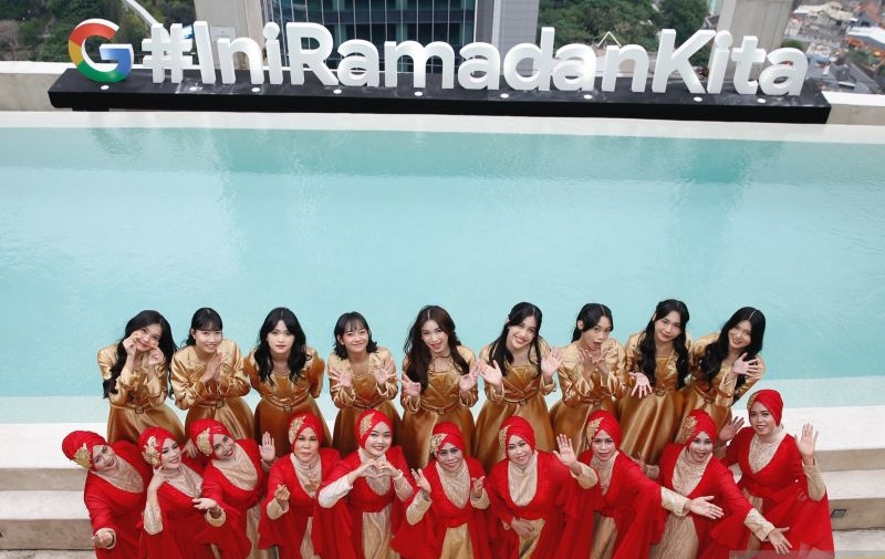 JKT 48 kolaborasi dengan Nasida Ria untuk kampanye Ramadhan Google JKT 48 kolaborasi dengan Nasida Ria untuk kampanye Ramadhan Google