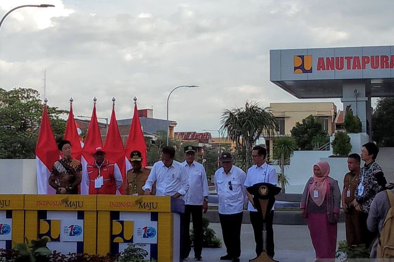 Jokowi minta masyarakat jaga infrastruktur di Kota Palu yang dibangun pascabencana 2018 Jokowi minta masyarakat jaga infrastruktur di Kota Palu yang dibangun pascabencana 2018