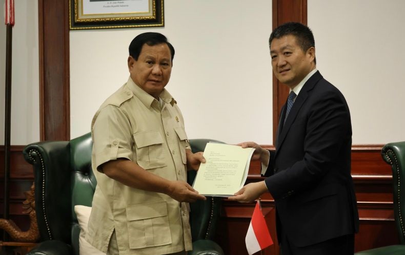Prabowo terima ucapan selamat dari Presiden China Prabowo terima ucapan selamat dari Presiden China