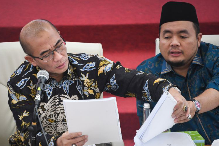 KPU RI pertimbangkan rekapitulasi suara nasional diadakan dua panel KPU RI pertimbangkan rekapitulasi suara nasional diadakan dua panel