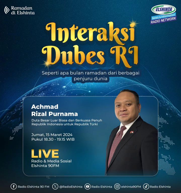 Interaksi Dubes RI bersama Achmad Rizal Purnama Interaksi Dubes RI bersama Achmad Rizal Purnama