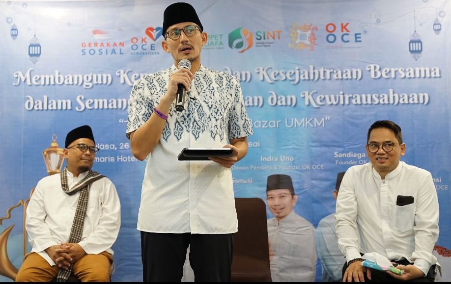 Sandiaga dorong OK OCE buka lapangan kerja 4% dari jumlah penduduk