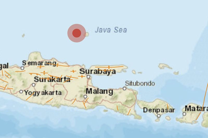 Gempa susulan di timur laut Tuban dirasakan hingga Kota Malang Gempa susulan di timur laut Tuban dirasakan hingga Kota Malang