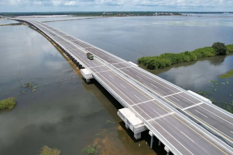 Kini mudik ke Sumatera terasa lebih mudah dan dapat menikmati Jalan Tol Trans Sumatera ruas Indralaya-Prabumulih Kini mudik ke Sumatera terasa lebih mudah dan dapat menikmati Jalan Tol Trans Sumatera ruas Indralaya-Prabumulih