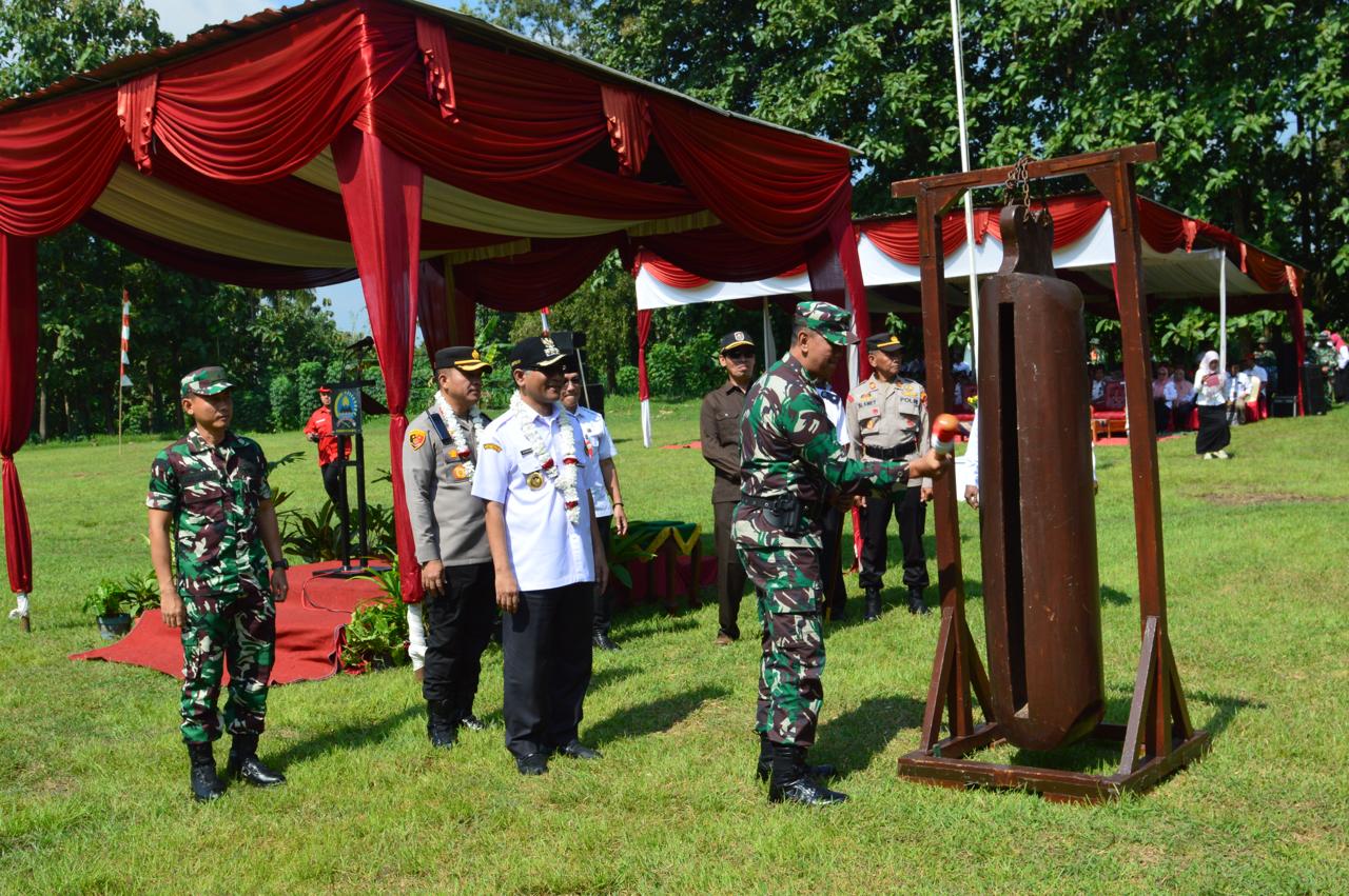 Bupati Boyolali resmikan betonisasi jalan program TMMD Desa Bojong 