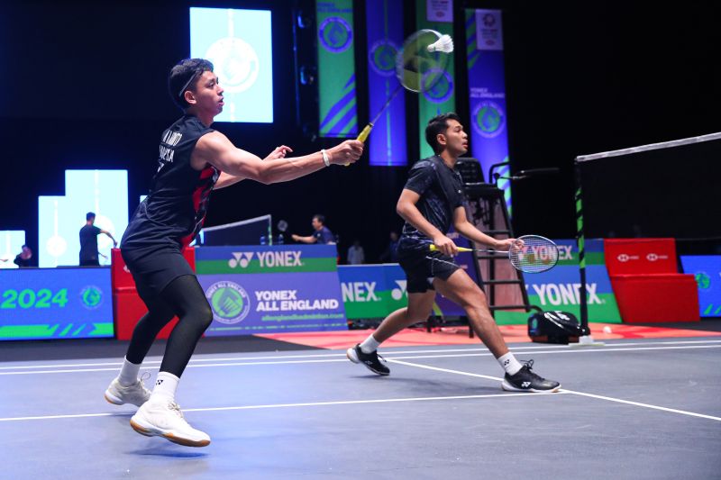 Fajar/Rian siap tampil lepas dan maksimal di All England 2024 Fajar/Rian siap tampil lepas dan maksimal di All England 2024