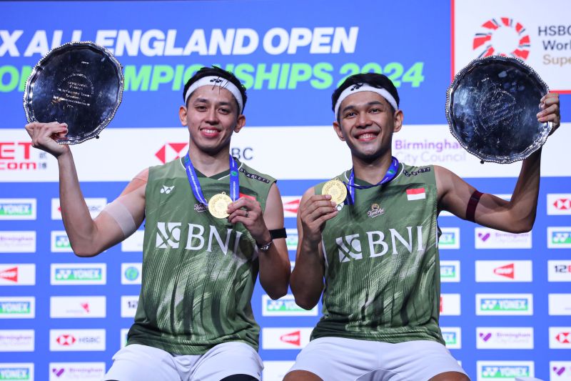 Fajar/Rian ingin lebih konsisten usai pertahankan gelar All England Fajar/Rian ingin lebih konsisten usai pertahankan gelar All England
