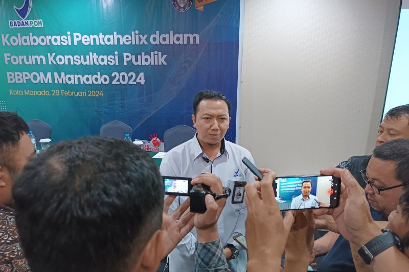 BBPOM Manado tangani sembilan kasus penyalahgunaan obat-makanan