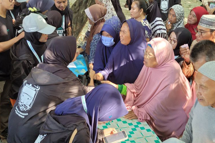 Baznas libatkan peserta Ekspresi dalam kegiatan sosial di Untung Jawa Baznas libatkan peserta Ekspresi dalam kegiatan sosial di Untung Jawa