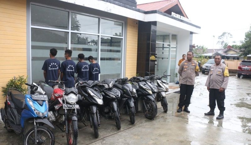 Duh! pelajar di Jayapura diduga terlibat sindikat curanmor