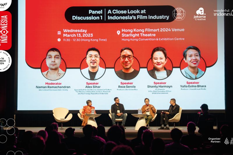 RI siap berkolaborasi garap film global di Hongkong Filmart 2024 RI siap berkolaborasi garap film global di Hongkong Filmart 2024