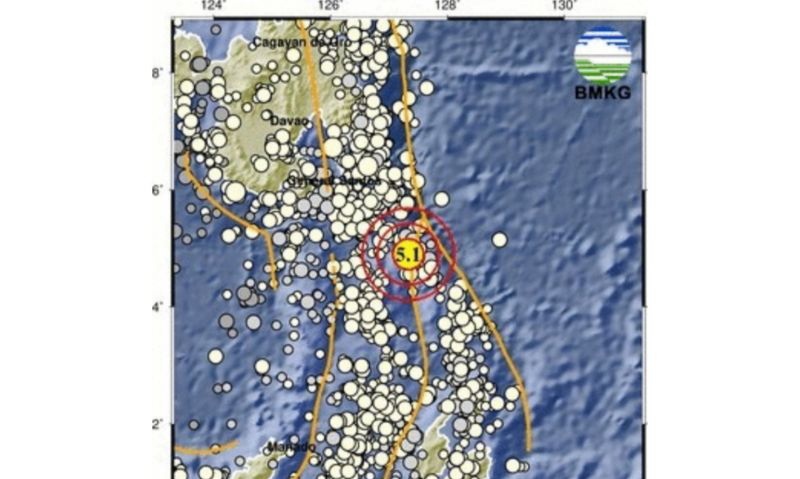 Gempa 5,1 magnitudo di Karatung Sulut tidak berpotensi tsunami Gempa 5,1 magnitudo di Karatung Sulut tidak berpotensi tsunami