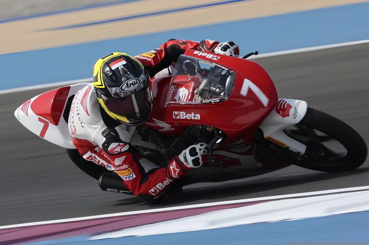 Pembalap muda Kiandra Ramadhipa juarai race kedua ATC 2024 di Lusail Pembalap muda Kiandra Ramadhipa juarai race kedua ATC 2024 di Lusail