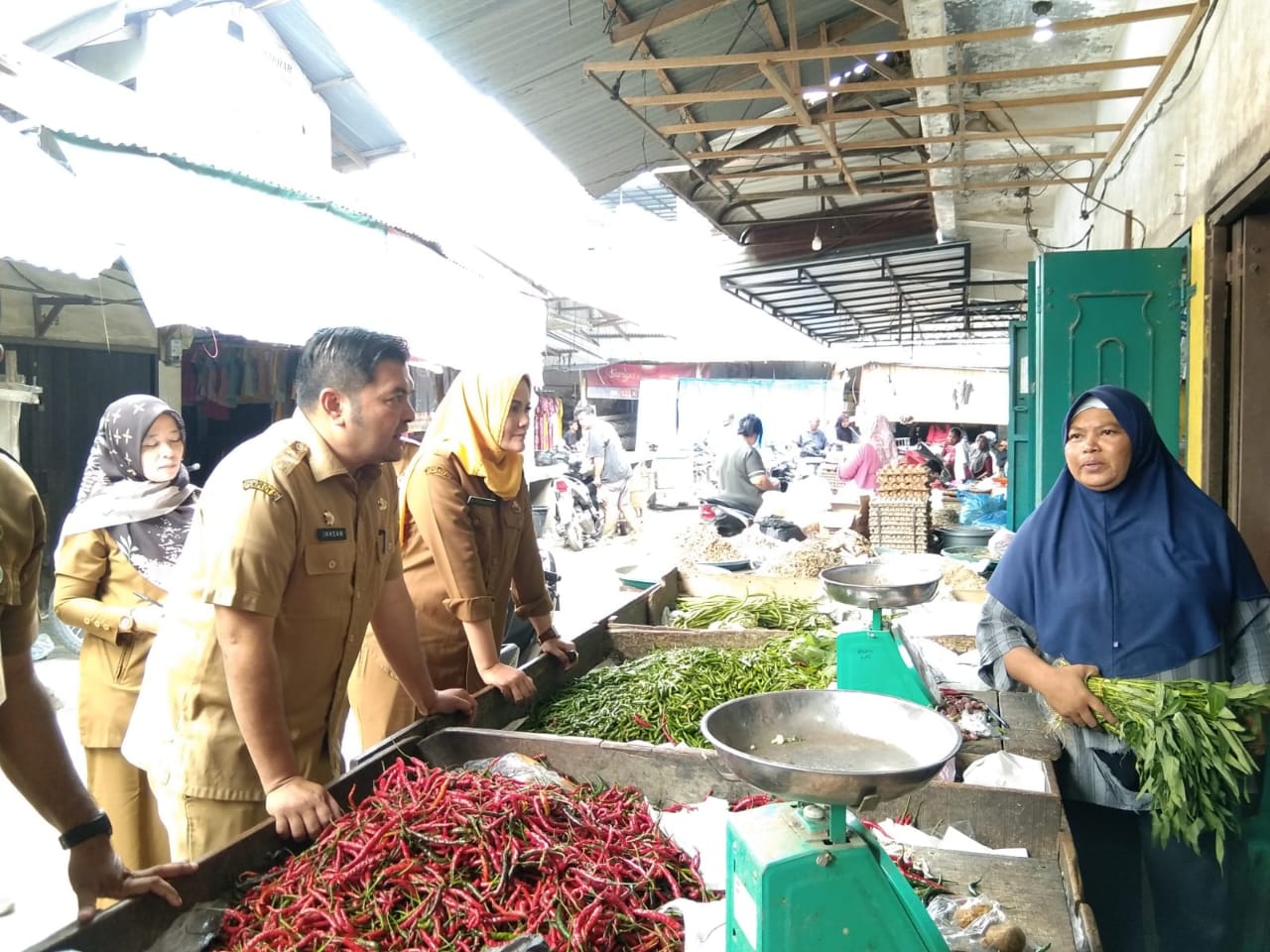 Jelang bulan Ramadan, TPID Langkat sidak ke pasar di Langkat Hulu Jelang bulan Ramadan, TPID Langkat sidak ke pasar di Langkat Hulu