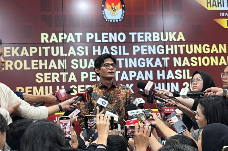 KPU nilai unjuk rasa jelang penetapan pemilu hal biasa KPU nilai unjuk rasa jelang penetapan pemilu hal biasa
