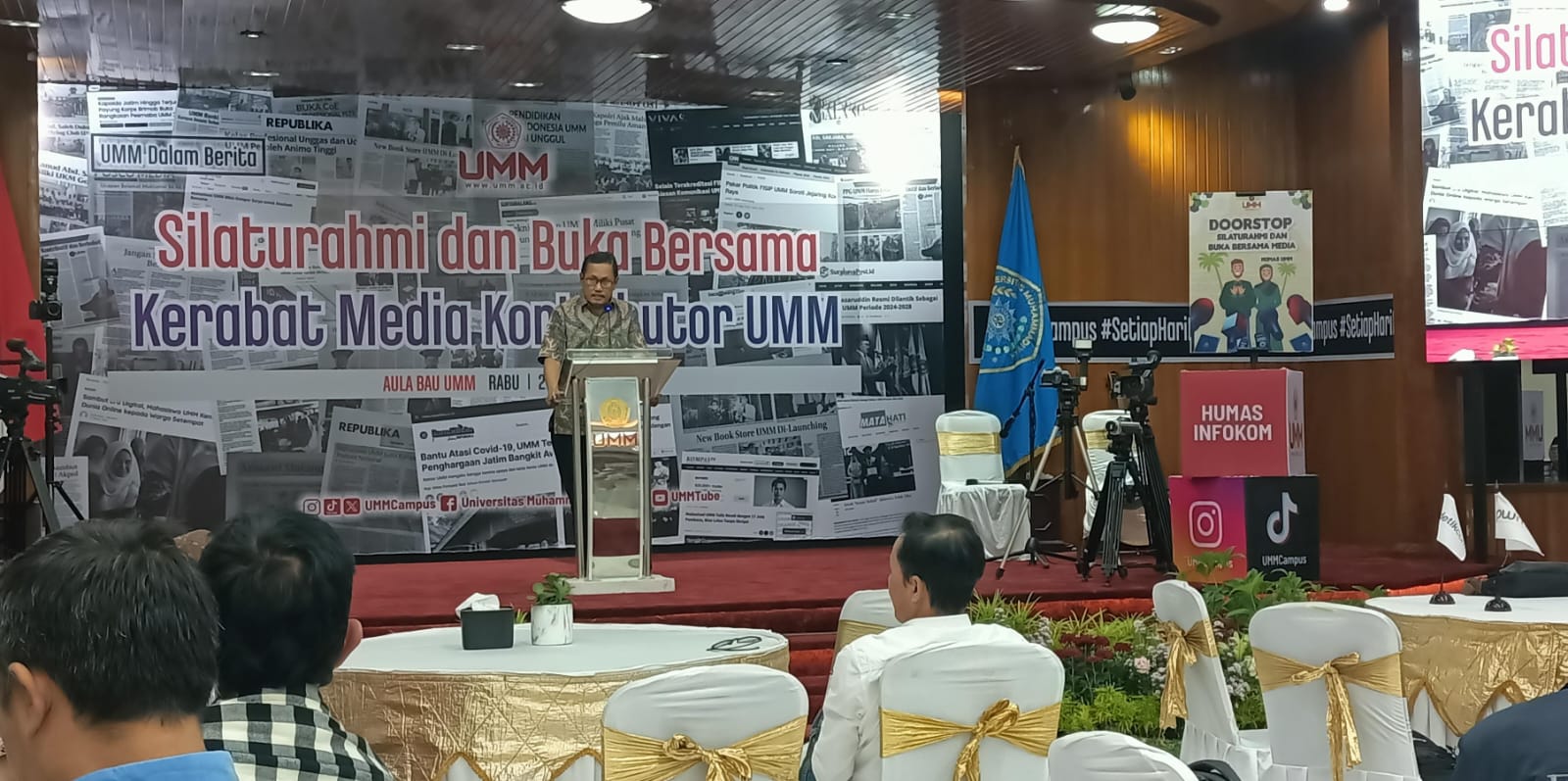 Rektor nilai keberadaan media penting bagi UMM Rektor nilai keberadaan media penting bagi UMM