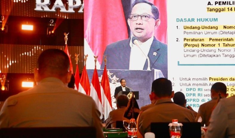 Mendagri apresiasi keberhasilan Polri amankan Pemilu 2024