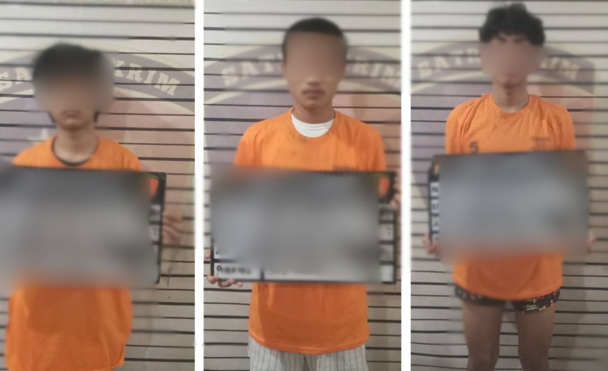 Personel Polsek Percut Seituan tangkap tiga pelaku curanmor