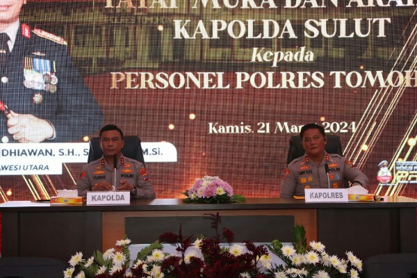Gangguan kamtibmas kecil, Kapolda harap warga jaga kondusifitas di Tomohon Gangguan kamtibmas kecil, Kapolda harap warga jaga kondusifitas di Tomohon
