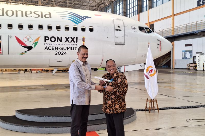KONI Pusat jalin kerjasama dengan Garuda Indonesia untuk PON 2024 KONI Pusat jalin kerjasama dengan Garuda Indonesia untuk PON 2024