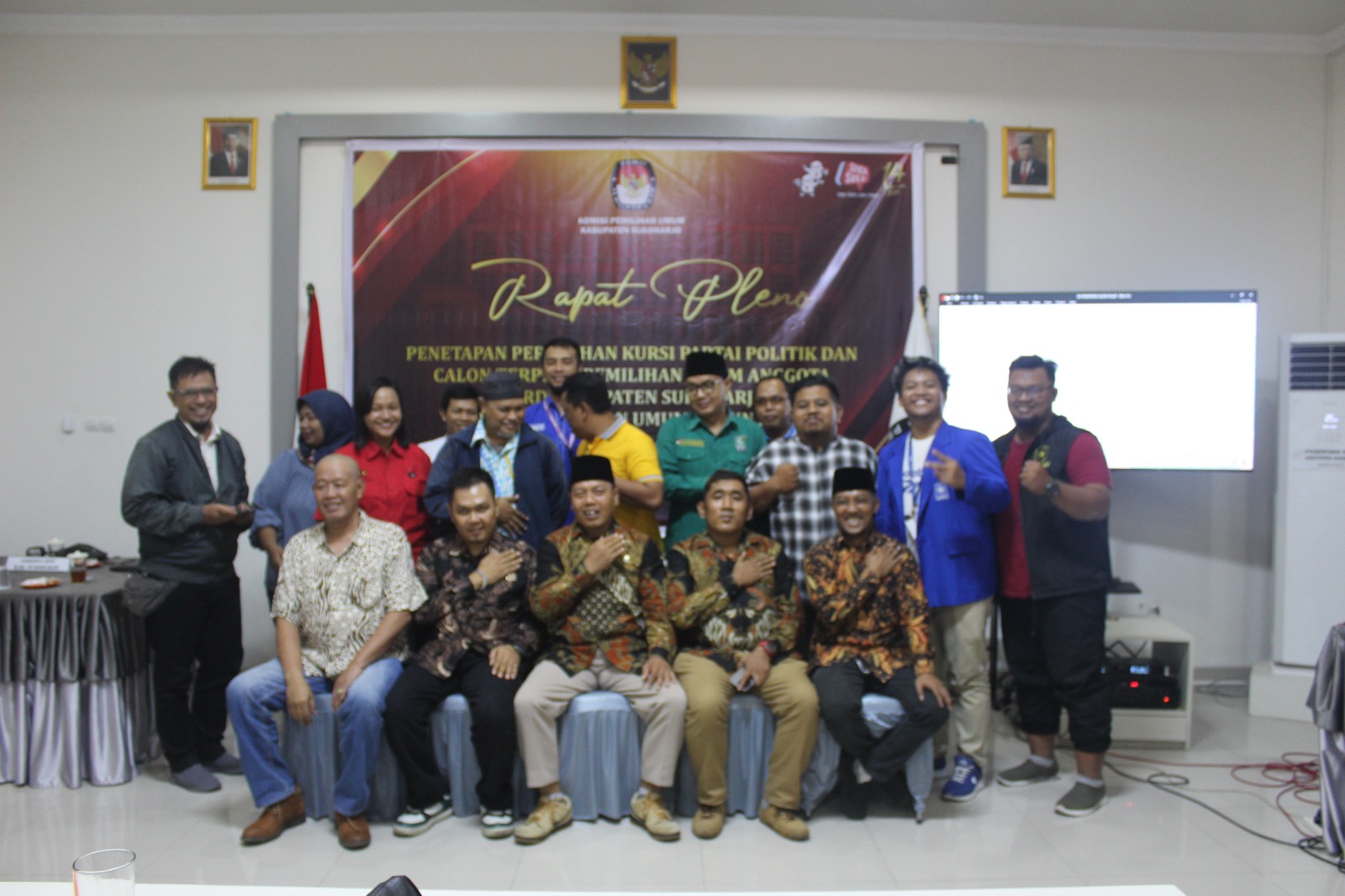 Penetapan hasil Pemilu 2024, PDIP Sukoharjo dudukkan 21 wakilnya di DPRD Penetapan hasil Pemilu 2024, PDIP Sukoharjo dudukkan 21 wakilnya di DPRD