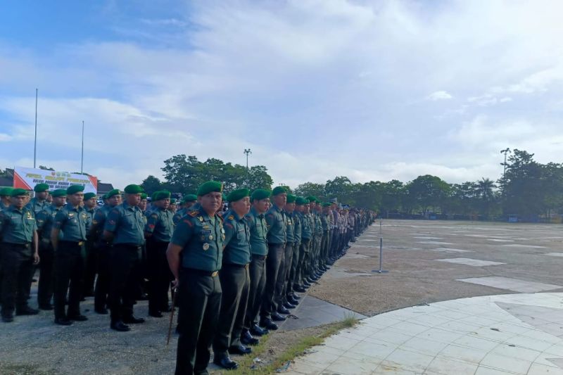 1.000 personel TNI-Polri siap amankan kunjungan Presiden RI di Sultra