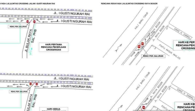 Pemkot Jakarta Timur berlakukan rekayasa lalu lintas di dua lokasi