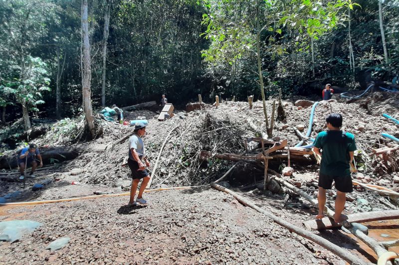 TNBKDS Kapuas Hulu segera tertibkan penambangan emas di taman nasional