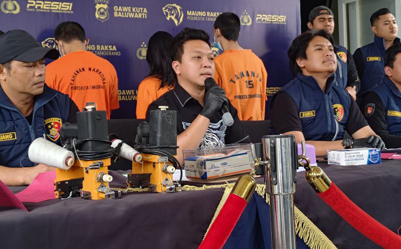 Polisi tetapkan empat tersangka kasus penipuan pengiriman barang