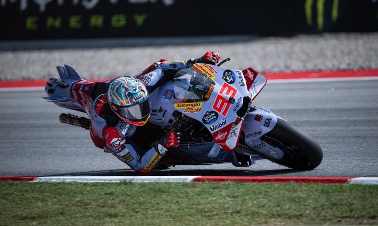 Kenyamanan motor jadi kunci Marc Marquez tembus posisi dua sprint race Kenyamanan motor jadi kunci Marc Marquez tembus posisi dua sprint race