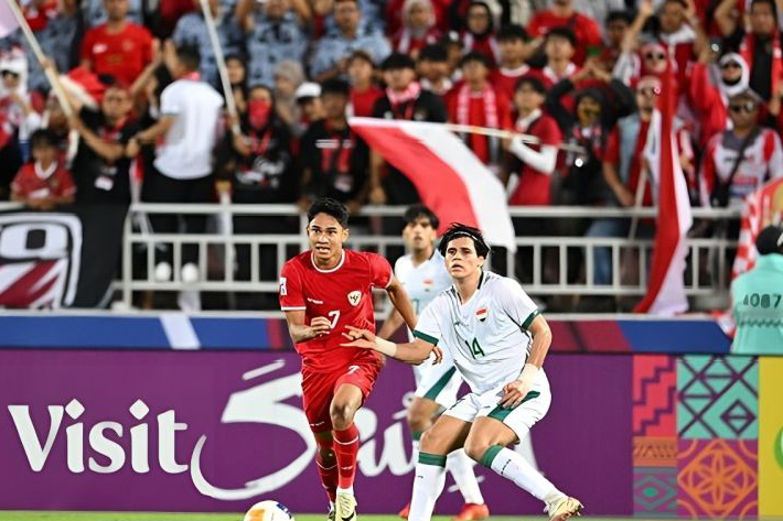 Marselino Ferdinan dapat nasihat dari Coach Justin