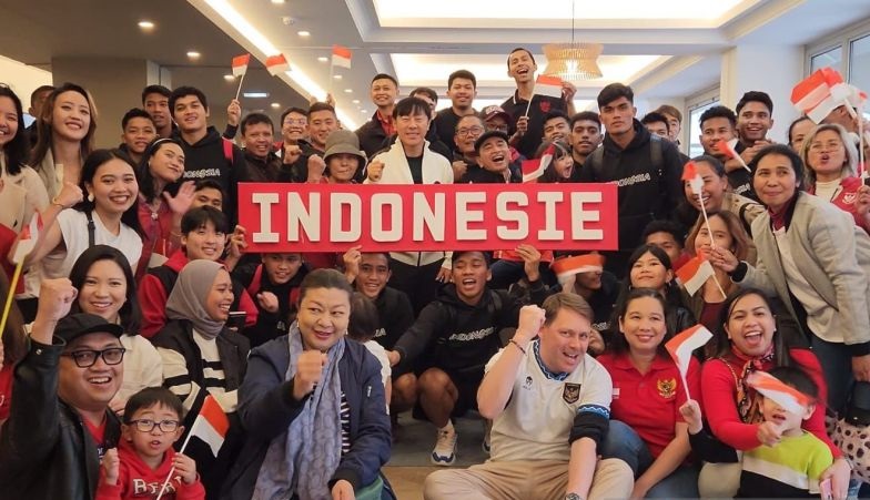 Timnas U-23 tiba di Paris untuk mainkan pertandingan playoff Timnas U-23 tiba di Paris untuk mainkan pertandingan playoff