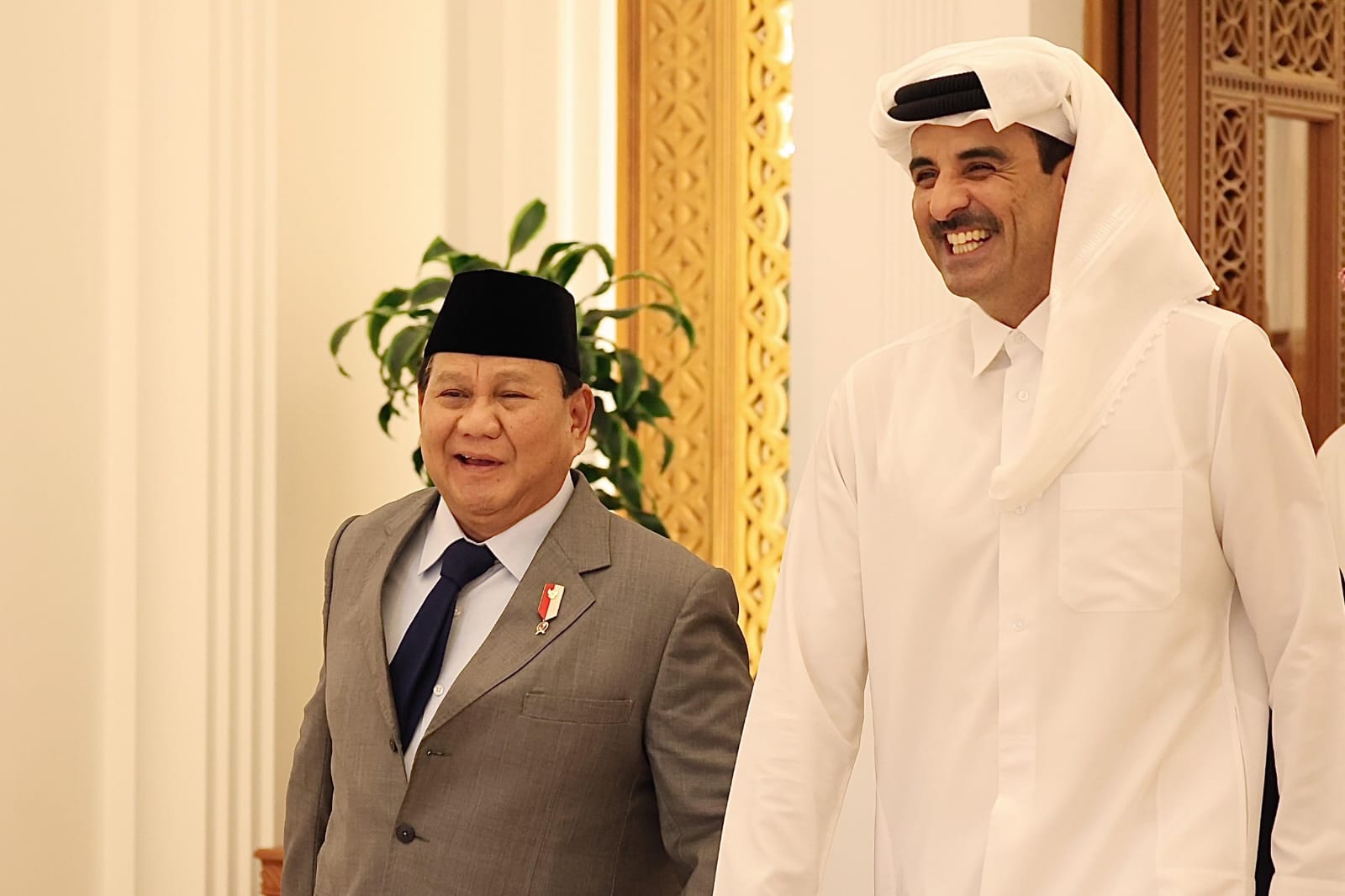 Temui Emir Qatar, Menhan Prabowo bahas peningkatan hubungan pertahanan Temui Emir Qatar, Menhan Prabowo bahas peningkatan hubungan pertahanan