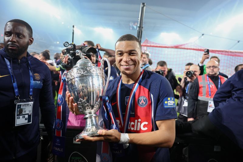 Trofi Coupe de France jadi persembahan terakhir Mbappe untuk PSG Trofi Coupe de France jadi persembahan terakhir Mbappe untuk PSG