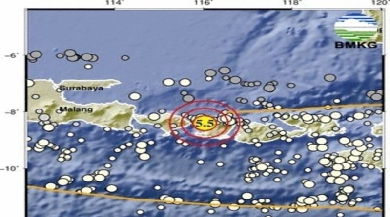 Gempa Magnitudo 5,5 guncang Sumbawa, getaran terasa di Denpasar Bali