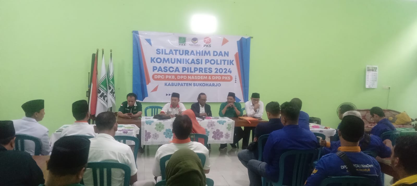 Koalisi parpol PKS - PKB - Nasdem di Pilpres berlanjut ke Pilkada Sukoharjo Koalisi parpol PKS - PKB - Nasdem di Pilpres berlanjut ke Pilkada Sukoharjo