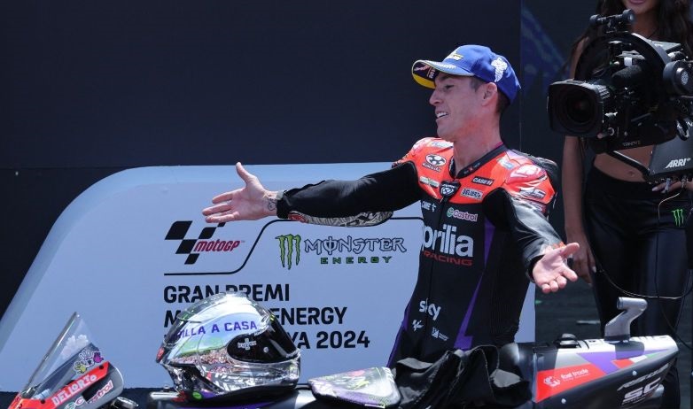 Espargaro senang akhirnya Bagnaia membuat kesalahan di lap terakhir Espargaro senang akhirnya Bagnaia membuat kesalahan di lap terakhir