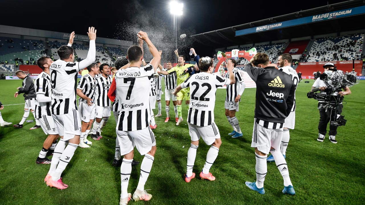 Rekor Juventus di final Piala Coppa Italia