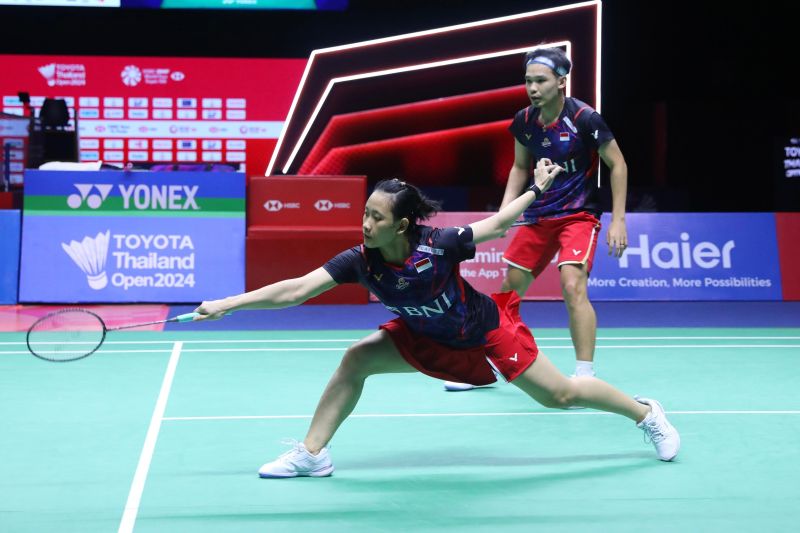 Langkah Rinov/Pitha terhenti di semifinal Thailand Open 2024 Langkah Rinov/Pitha terhenti di semifinal Thailand Open 2024