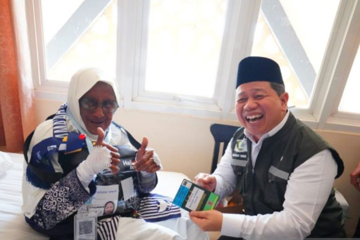 Calon haji tertua Kloter 01 Embarkasi Banjarmasin berusia 91 tahun Calon haji tertua Kloter 01 Embarkasi Banjarmasin berusia 91 tahun