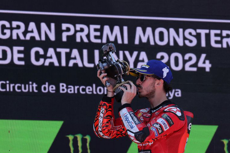 Pecco Bagnaia: Kemenangan di Catalunya sangat penting Pecco Bagnaia: Kemenangan di Catalunya sangat penting
