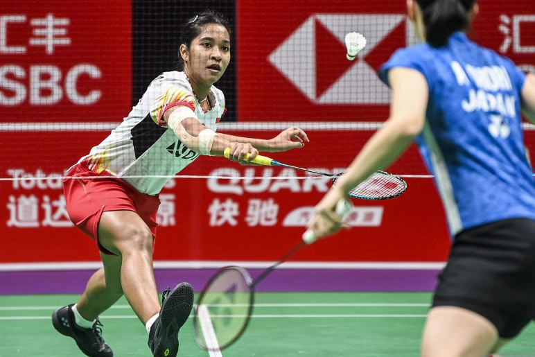 Ester akhiri penantian 14 tahun Indonesia lolos semifinal Piala Uber Ester akhiri penantian 14 tahun Indonesia lolos semifinal Piala Uber