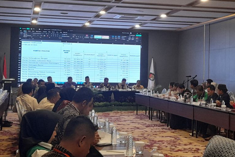 KPU tetapkan 100 caleg terpilih DPRD Banten hasil Pemilu 2024 KPU tetapkan 100 caleg terpilih DPRD Banten hasil Pemilu 2024